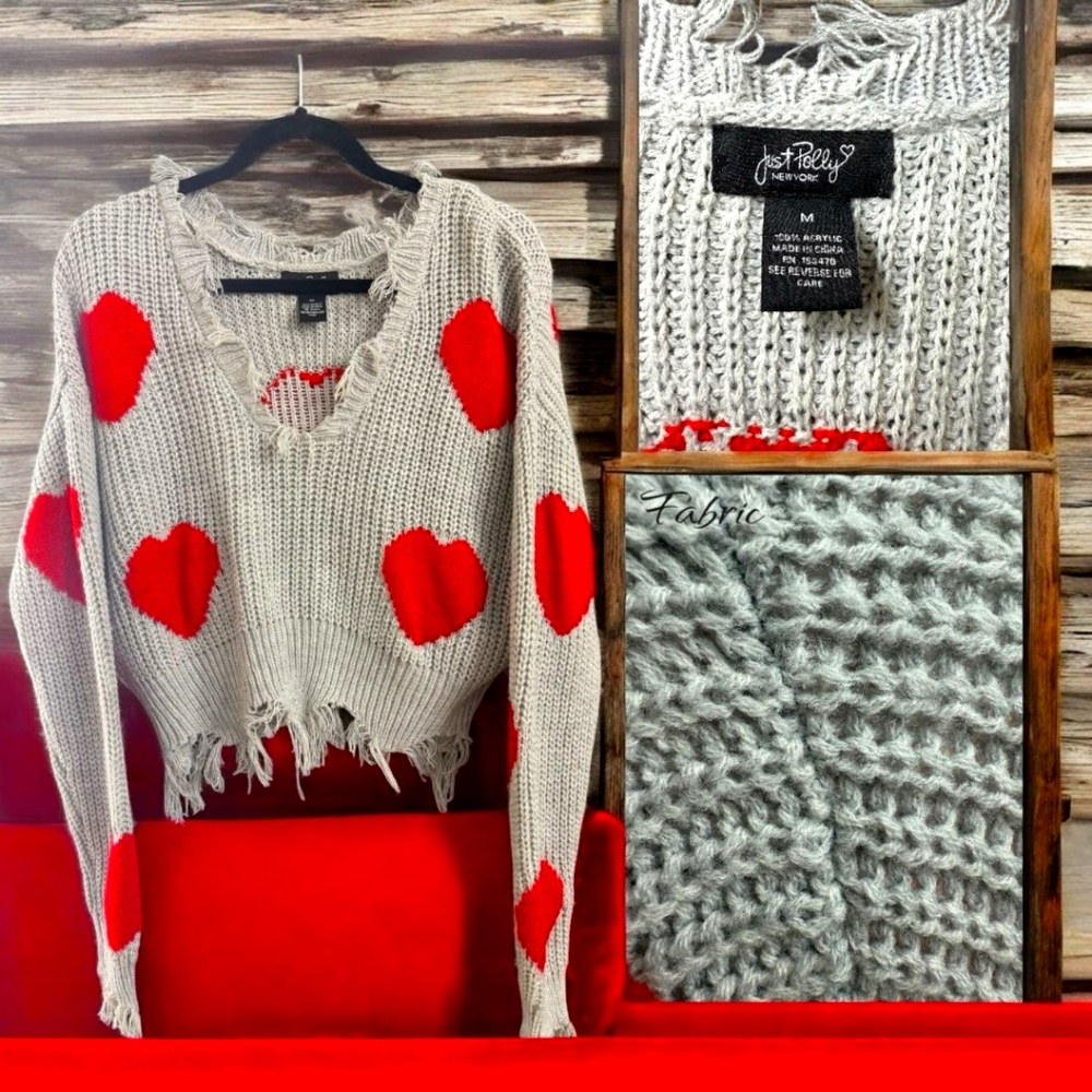 Knitted sweater from the Just Polly brand ❤️